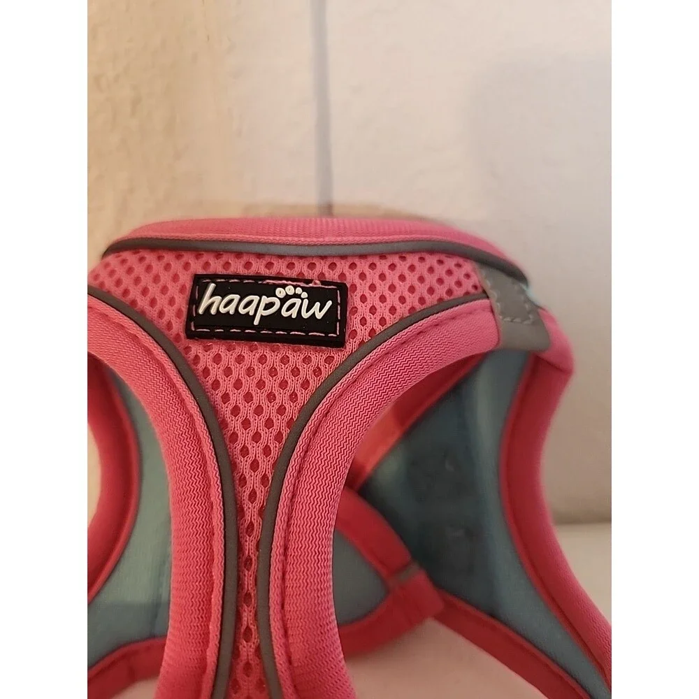 HIP DOGGIE Brand Size XS Ultra Comfort Mesh Harness Vest -Pink- Soft Comfortable